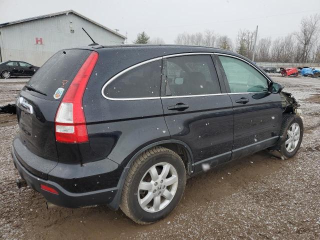 5J6RE48728L035712 - 2008 HONDA CR-V EXL BLACK photo 3