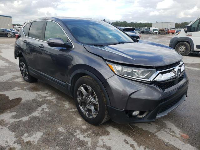 5J6RW1H55JA001386 - 2018 HONDA CR-V EX GRAY photo 4