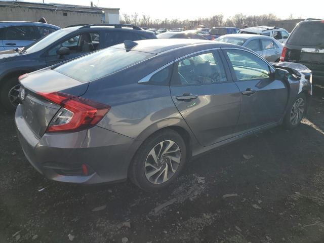 19XFC2F71HE215052 - 2017 HONDA CIVIC EX GRAY photo 3