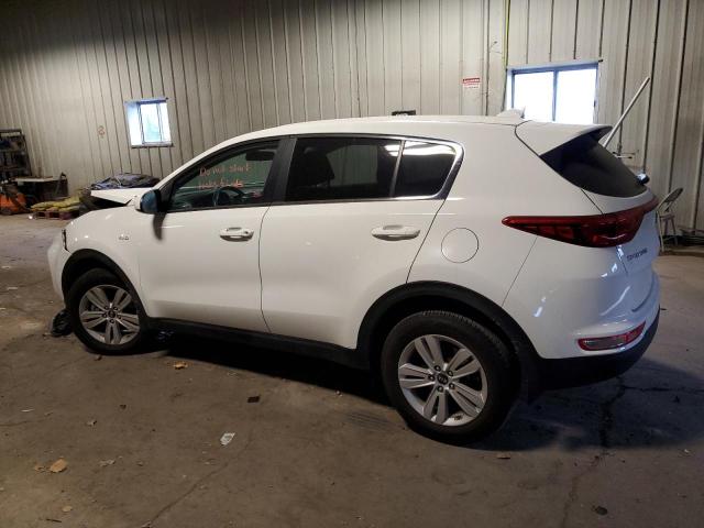 KNDPMCAC2K7521583 - 2019 KIA SPORTAGE LX WHITE photo 2