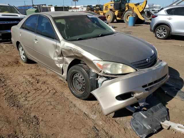 JTDBE32K440273913 - 2004 TOYOTA CAMRY LE BEIGE photo 4