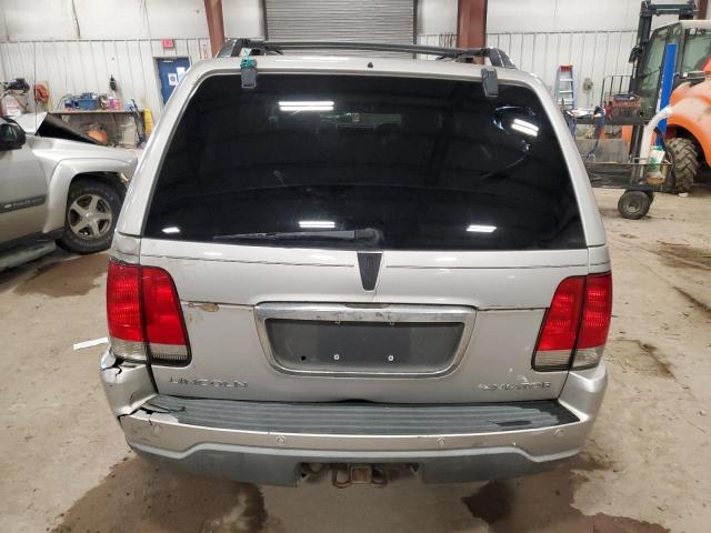 5LMEU78HX3ZJ20197 - 2003 LINCOLN AVIATOR SILVER photo 6