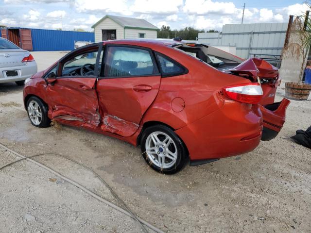 3FADP4BJXJM108687 - 2018 FORD FIESTA SE RED photo 2