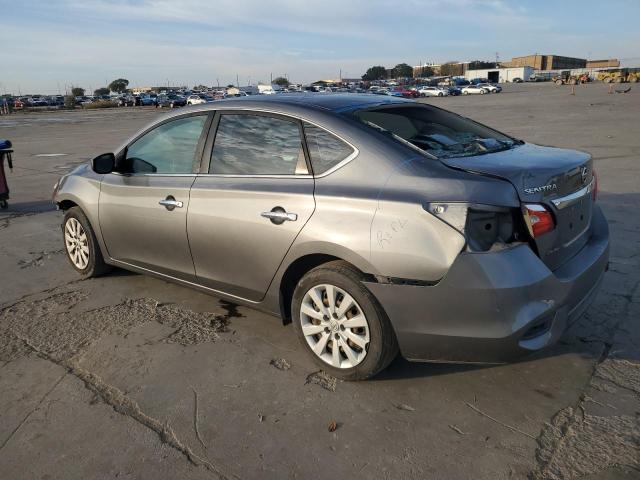 3N1AB7AP4HY284465 - 2017 NISSAN SENTRA S GRAY photo 2