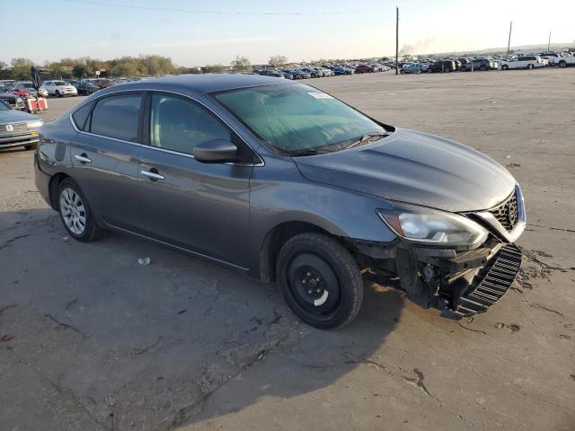 3N1AB7AP4HY284465 - 2017 NISSAN SENTRA S GRAY photo 4