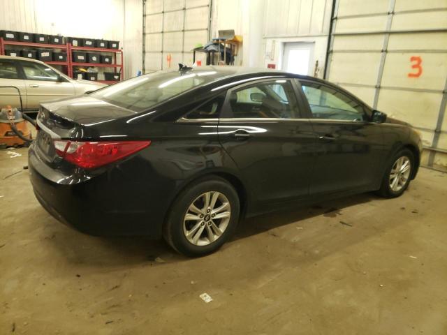 5NPEB4AC7BH245934 - 2011 HYUNDAI SONATA GLS BLACK photo 3