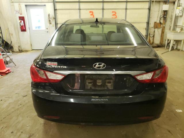 5NPEB4AC7BH245934 - 2011 HYUNDAI SONATA GLS BLACK photo 6