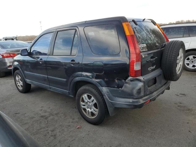 JHLRD78852C045535 - 2002 HONDA CR-V EX BLACK photo 2