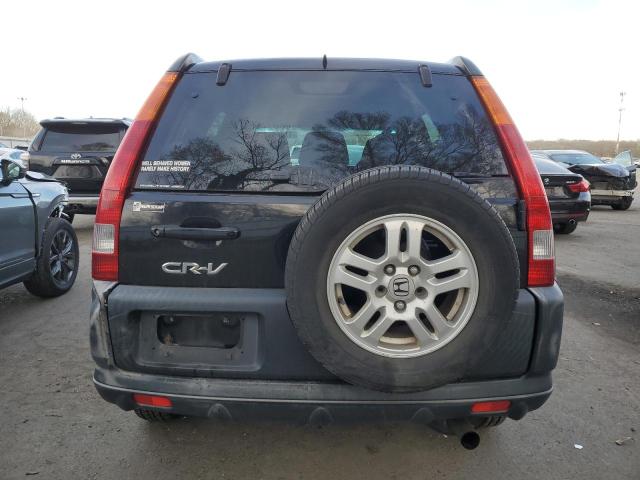 JHLRD78852C045535 - 2002 HONDA CR-V EX BLACK photo 6