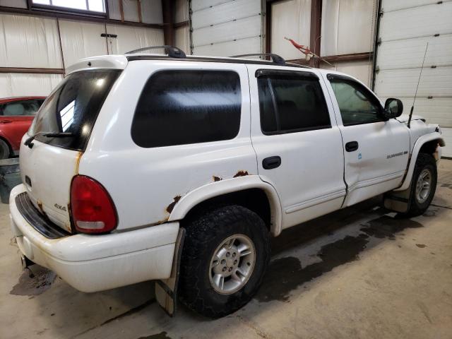 1B4HS28Y9WF217987 - 1998 DODGE DURANGO WHITE photo 3