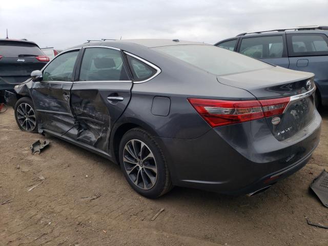4T1BK1EB7JU270254 - 2018 TOYOTA AVALON XLE CHARCOAL photo 2