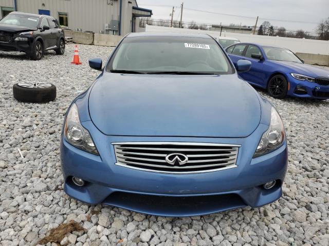 JN1CV6EL5DM982081 - 2013 INFINITI G37 BLUE photo 5