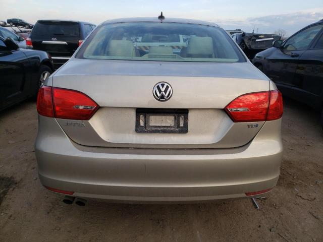 3VWLL7AJ4EM280981 - 2014 VOLKSWAGEN JETTA TDI TAN photo 6