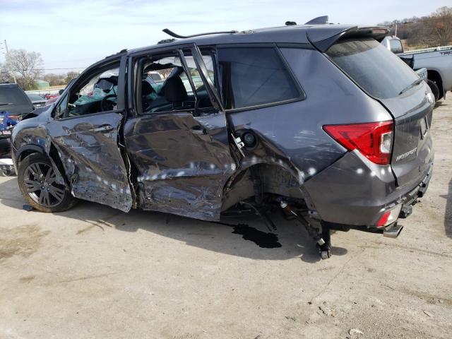 5FNYF8H52MB021696 - 2021 HONDA PASSPORT EXL CHARCOAL photo 2