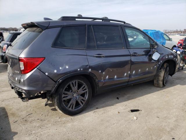 5FNYF8H52MB021696 - 2021 HONDA PASSPORT EXL CHARCOAL photo 3