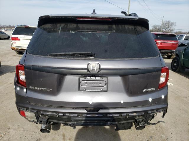 5FNYF8H52MB021696 - 2021 HONDA PASSPORT EXL CHARCOAL photo 6