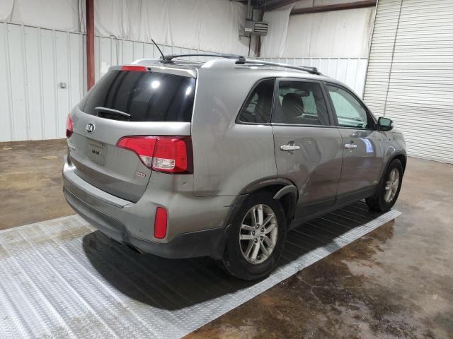 5XYKTDA73EG547090 - 2014 KIA SORENTO LX GRAY photo 3