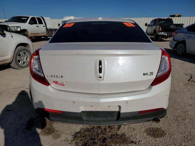 1LNHL9DK5EG603756 - 2014 LINCOLN MKS WHITE photo 6