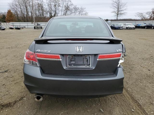 1HGCP3F70BA025302 - 2011 HONDA ACCORD EX GRAY photo 6