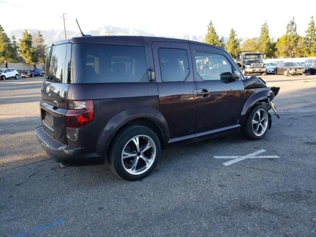 5J6YH18998L003049 - 2008 HONDA ELEMENT SC BURGUNDY photo 3