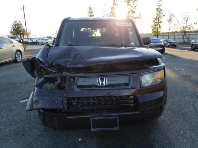 5J6YH18998L003049 - 2008 HONDA ELEMENT SC BURGUNDY photo 5