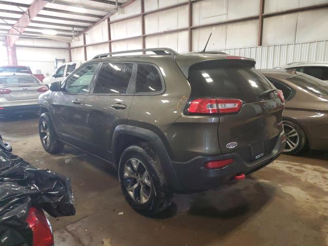 1C4PJMBS0FW556770 - 2015 JEEP CHEROKEE TRAILHAWK 绿色 照片 2