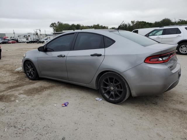 1C3CDFAA5GD606204 - 2016 DODGE DART SE SILVER photo 2