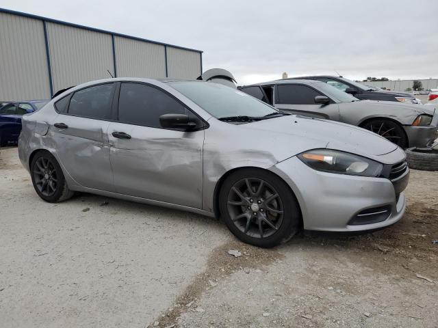 1C3CDFAA5GD606204 - 2016 DODGE DART SE SILVER photo 4