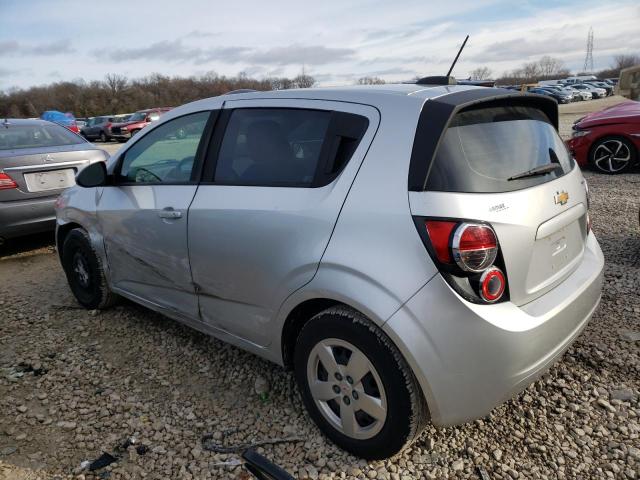 1G1JA6SH1G4112440 - 2016 CHEVROLET SONIC LS SILVER photo 2