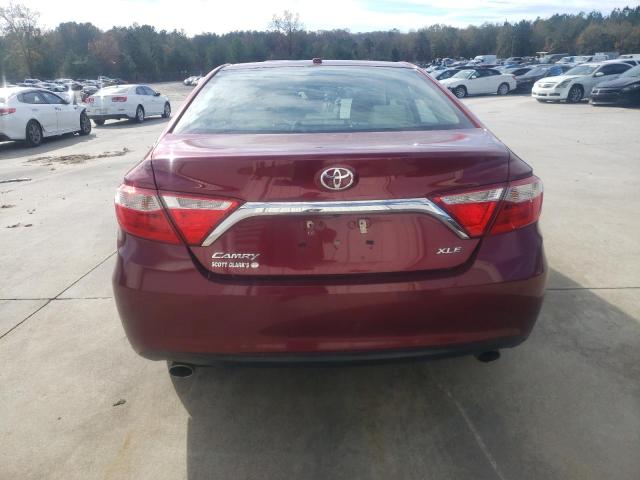 4T1BK1FK2GU572591 - 2016 TOYOTA CAMRY XSE BURGUNDY photo 6