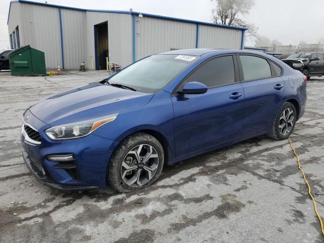 3KPF24ADXME262540 - 2021 KIA FORTE FE BLUE photo 1