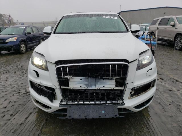 WA1DGAFE9FD008163 - 2015 AUDI Q7 PRESTIGE WHITE photo 5