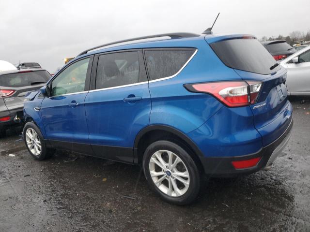 1FMCU9GD1JUA06605 - 2018 FORD ESCAPE SE BLUE photo 2