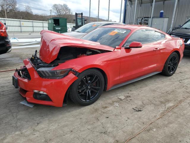 1FA6P8THXF5376132 - 2015 FORD MUSTANG RED photo 1