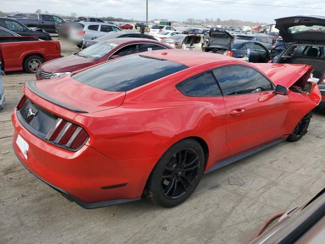 1FA6P8THXF5376132 - 2015 FORD MUSTANG RED photo 3