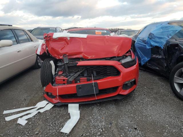 1FA6P8THXF5376132 - 2015 FORD MUSTANG RED photo 5