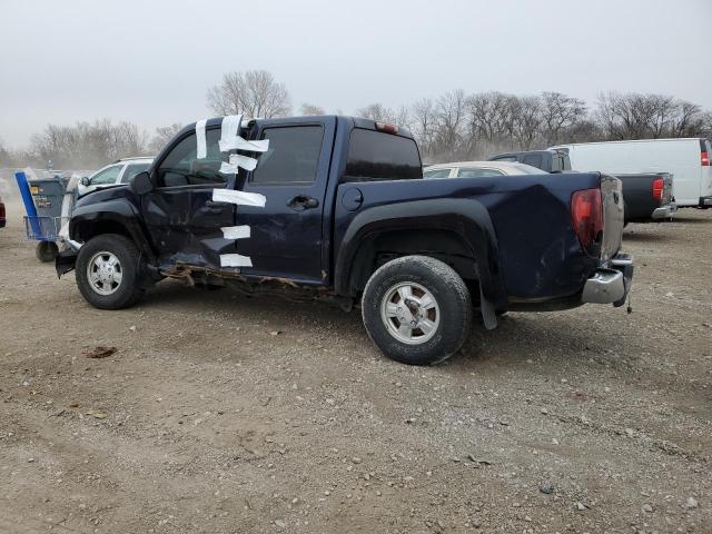 1GCDT13EX78161053 - 2007 CHEVROLET COLORADO BLUE photo 2