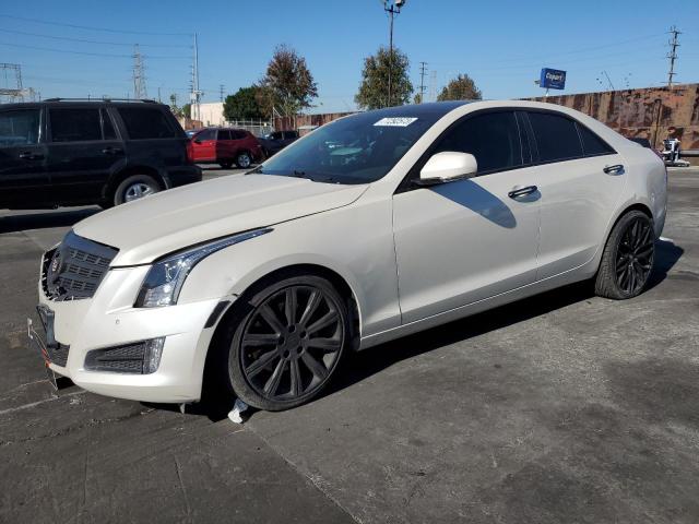 1G6AC5S3XD0100311 - 2013 CADILLAC ATS PERFORMANCE WHITE photo 1