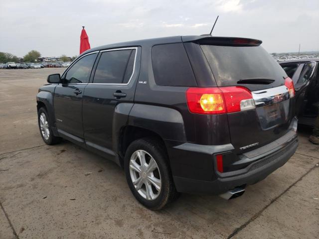 2GKALMEK2H6229218 - 2017 GMC TERRAIN SLE GRAY photo 2