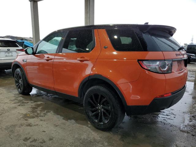 SALCP2BG0GH614694 - 2016 LAND ROVER DISCOVERY SE ORANGE photo 2