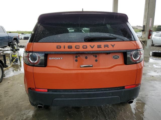 SALCP2BG0GH614694 - 2016 LAND ROVER DISCOVERY SE ORANGE photo 6