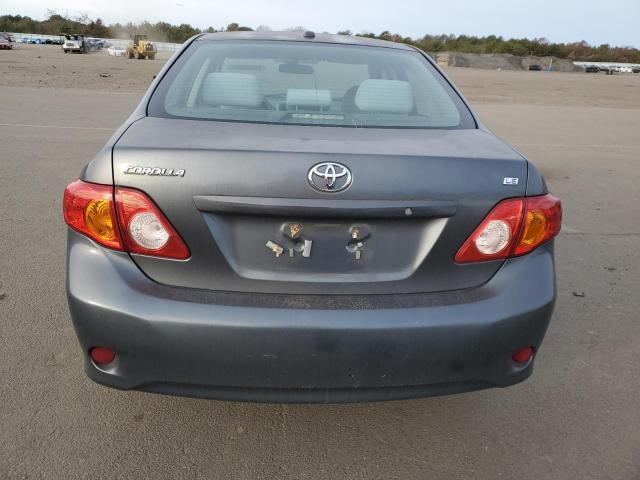 2T1BU4EE7AC236791 - 2010 TOYOTA COROLLA BASE GRAY photo 6