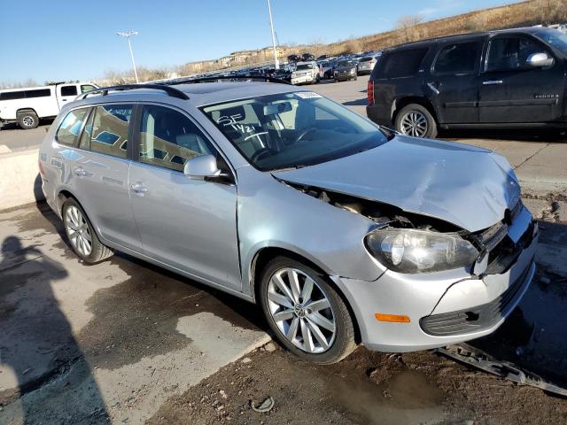 3VWPL7AJ5EM612380 - 2014 VOLKSWAGEN JETTA TDI SILVER photo 4