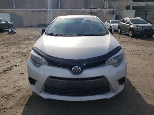 2T1BURHE8FC232149 - 2015 TOYOTA COROLLA L SILVER photo 5