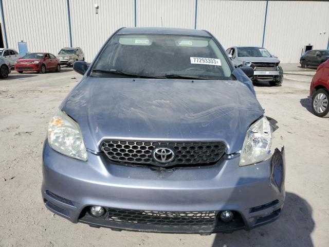 2T1KR32E33C121785 - 2003 TOYOTA COROLLA MA XR BLUE photo 5