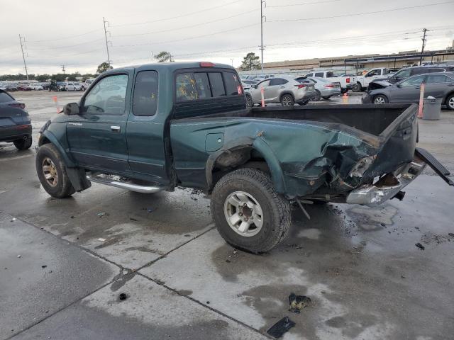 4TASN92N2YZ587344 - 2000 TOYOTA TACOMA XTRACAB PRERUNNER მწვანე ფოტო 2