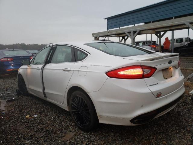 3FA6P0H99ER206052 - 2014 FORD FUSION SE WHITE photo 2