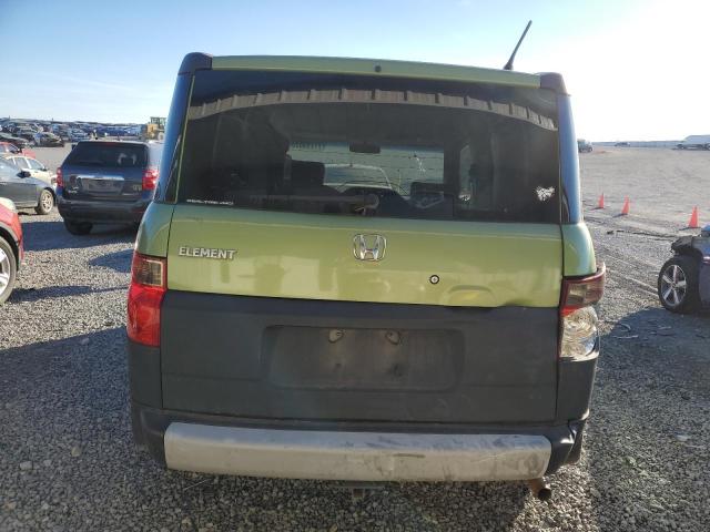 5J6YH28336L028043 - 2006 HONDA ELEMENT LX GREEN photo 6