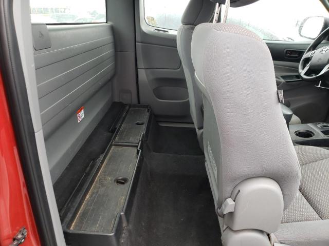 5TFTX4CN5FX066132 - 2015 TOYOTA TACOMA ACCESS CAB წითელი ფოტო 10