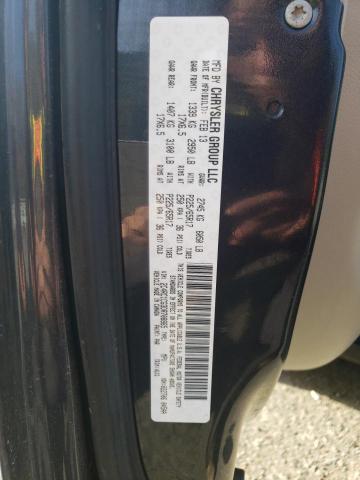 2C4RC1CG3DR708865 - 2013 CHRYSLER TOWN & COU TOURING L GRAY photo 13